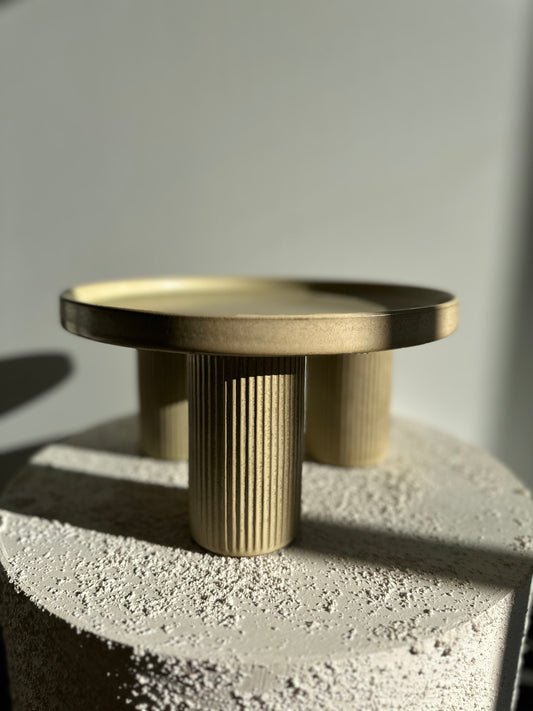 Sage Ripple Cake Stand