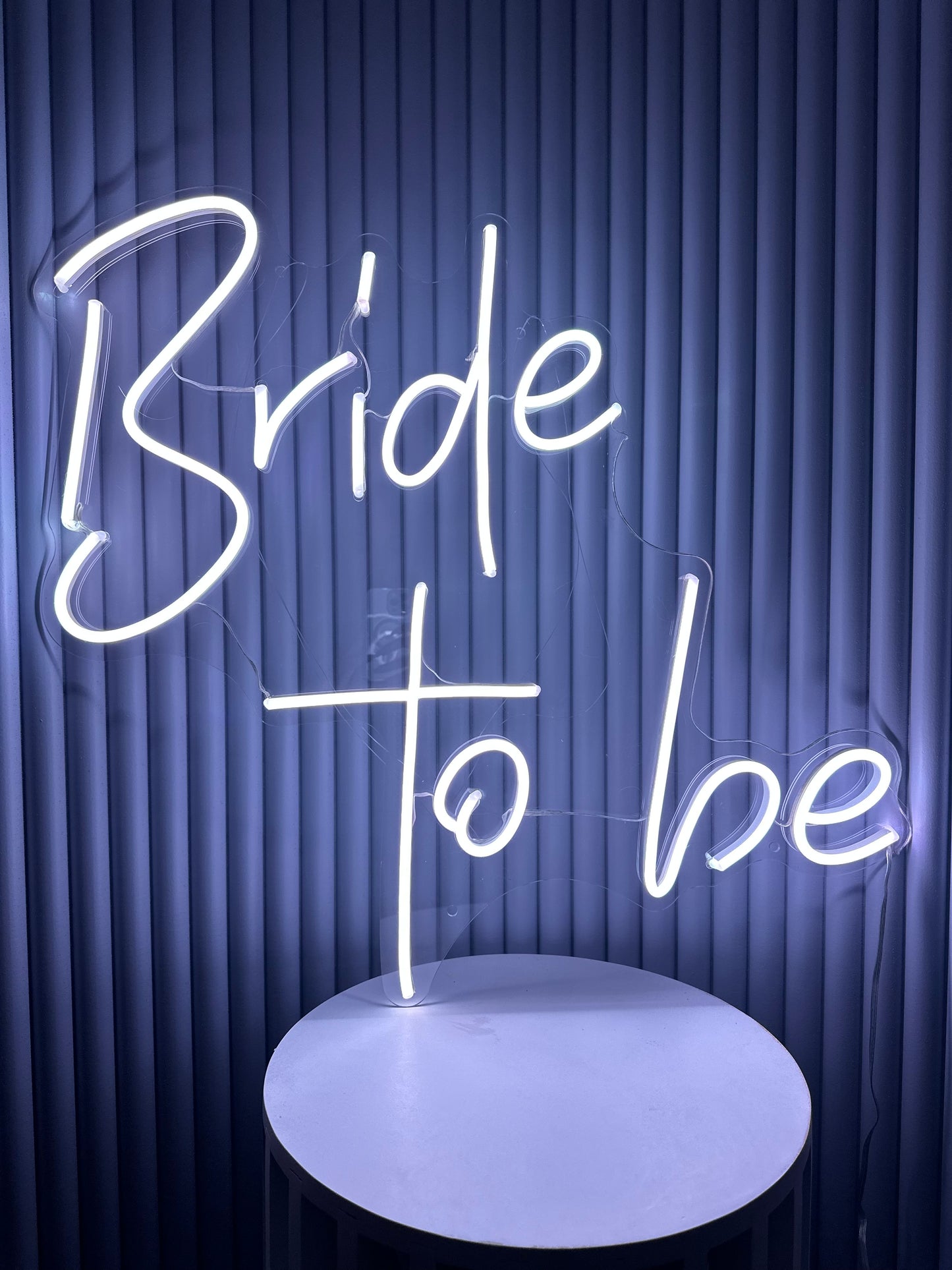 Bride to be neon sign