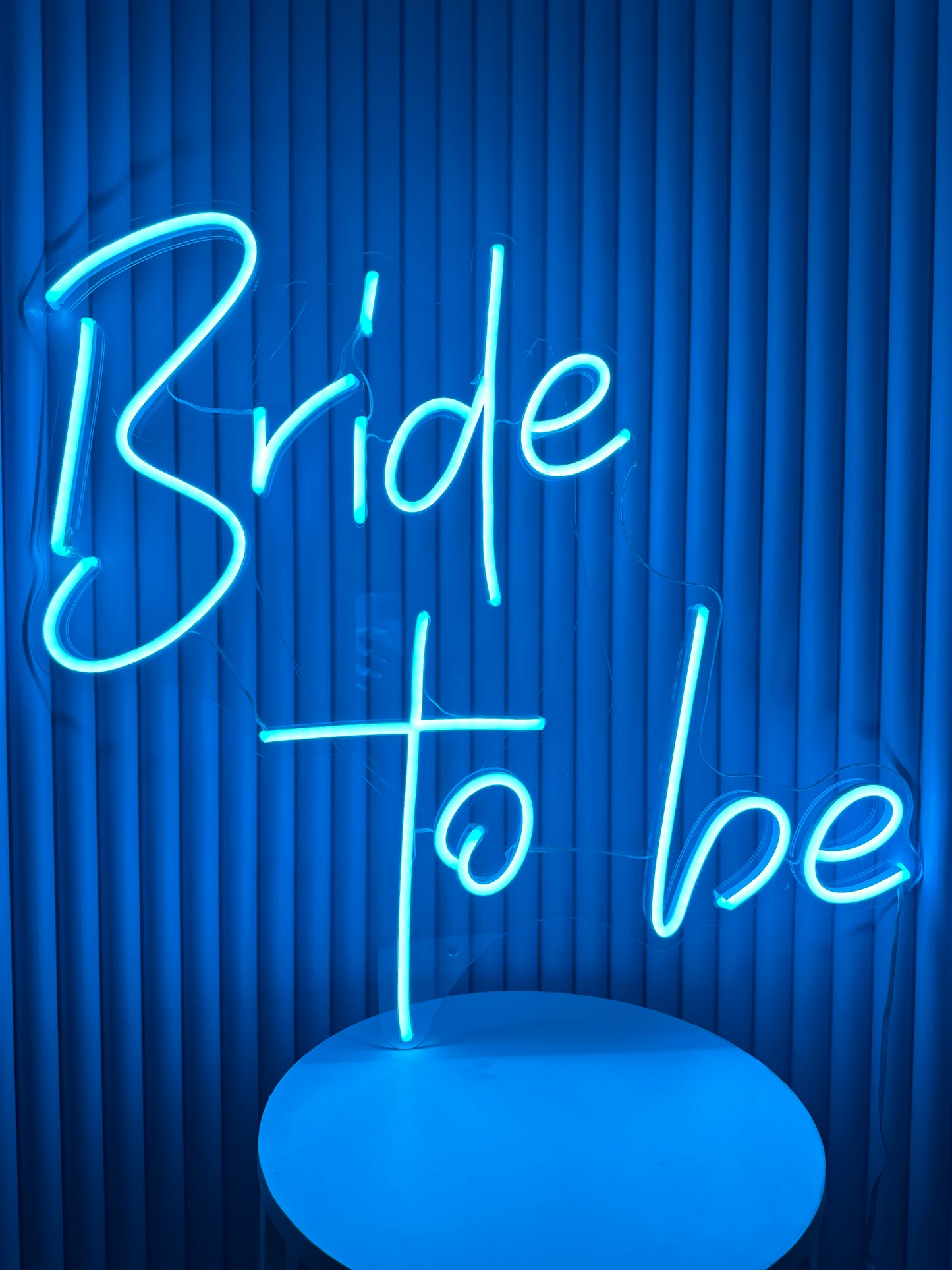 Bride to be neon sign