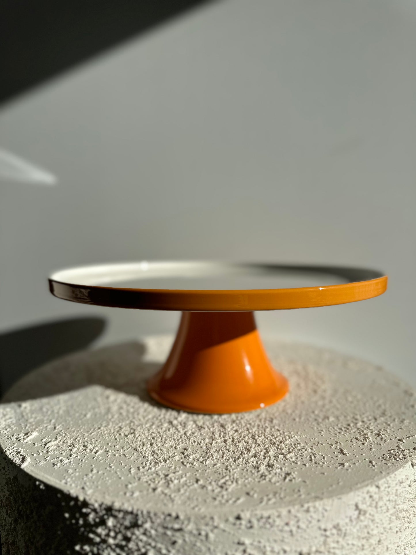 Orange Cake Stand