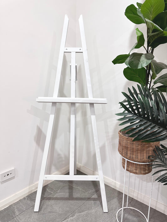 White Easel